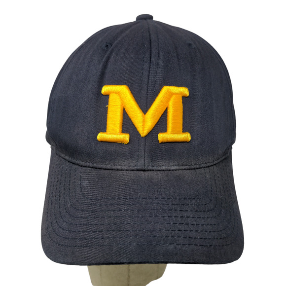 Pacific Headwear Men's Mooresville Strapback Hat Black Adult Embroidered Logo - Picture 1 of 13